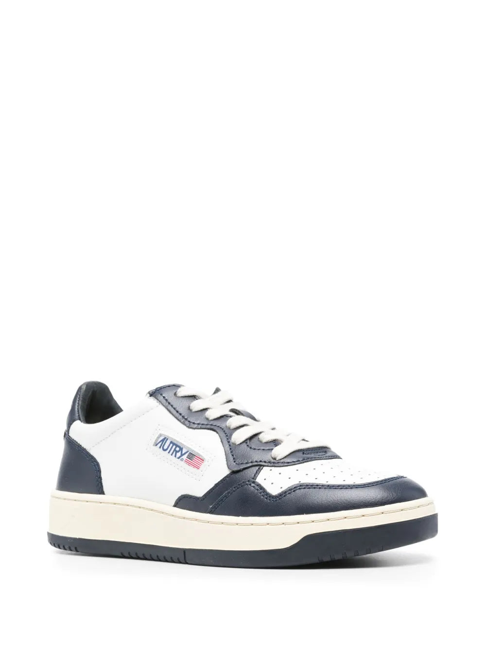 Autry Medalist panelled leather sneakers