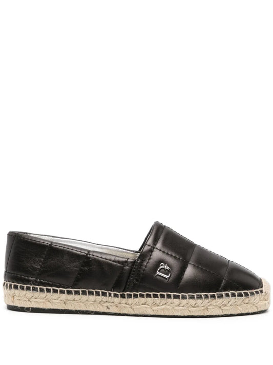 DSQUARED2 D2 Statement leather espadrilles
