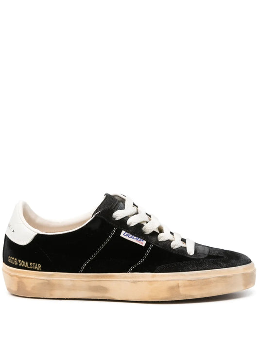 Golden Goose Soul-Star velvet sneakers