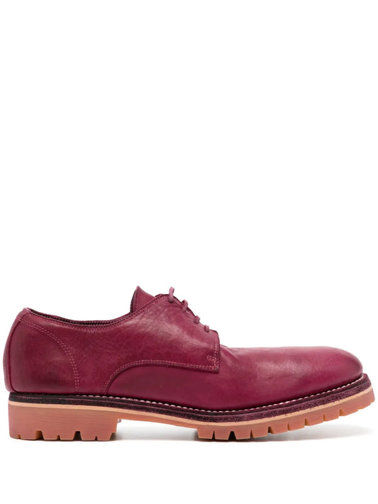 Guidi horse-leather Derby shoes