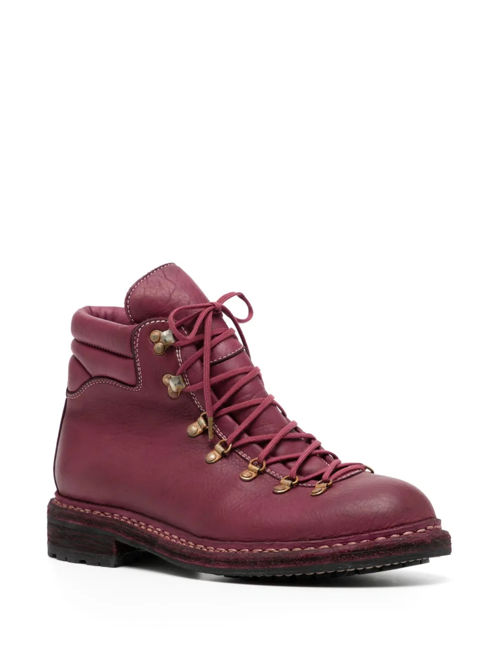Guidi lace-up leather boots