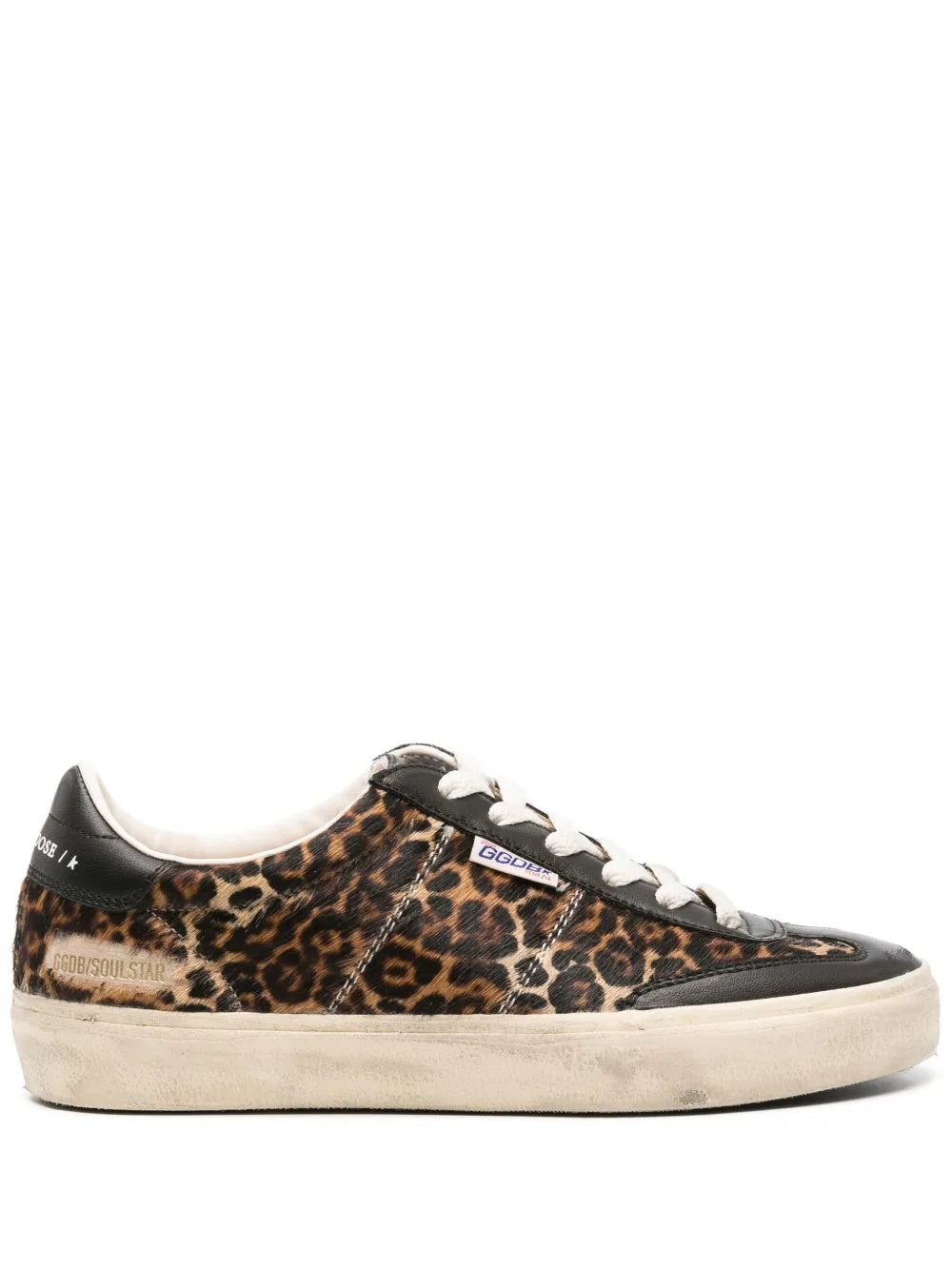 Golden Goose Soul Star cheetah-pattern sneakers