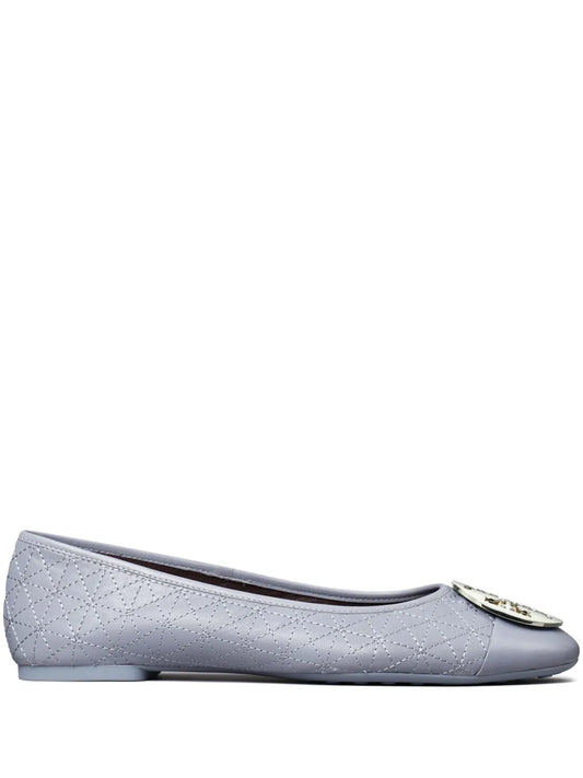 Tory Burch Claire quilted ballerina shoes