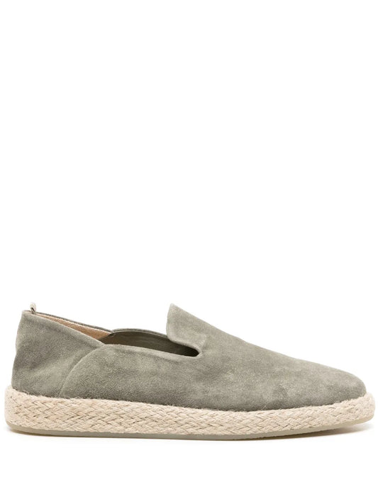 Officine Creative Roped 002 suede espadrilles