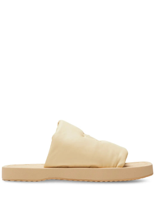Burberry EKD Slab leather slides