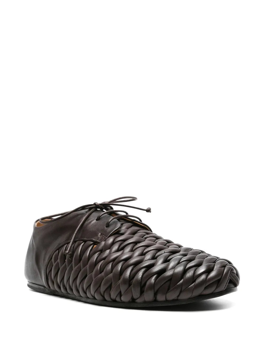 Marsèll Steccoblocco woven-leather Derby shoes