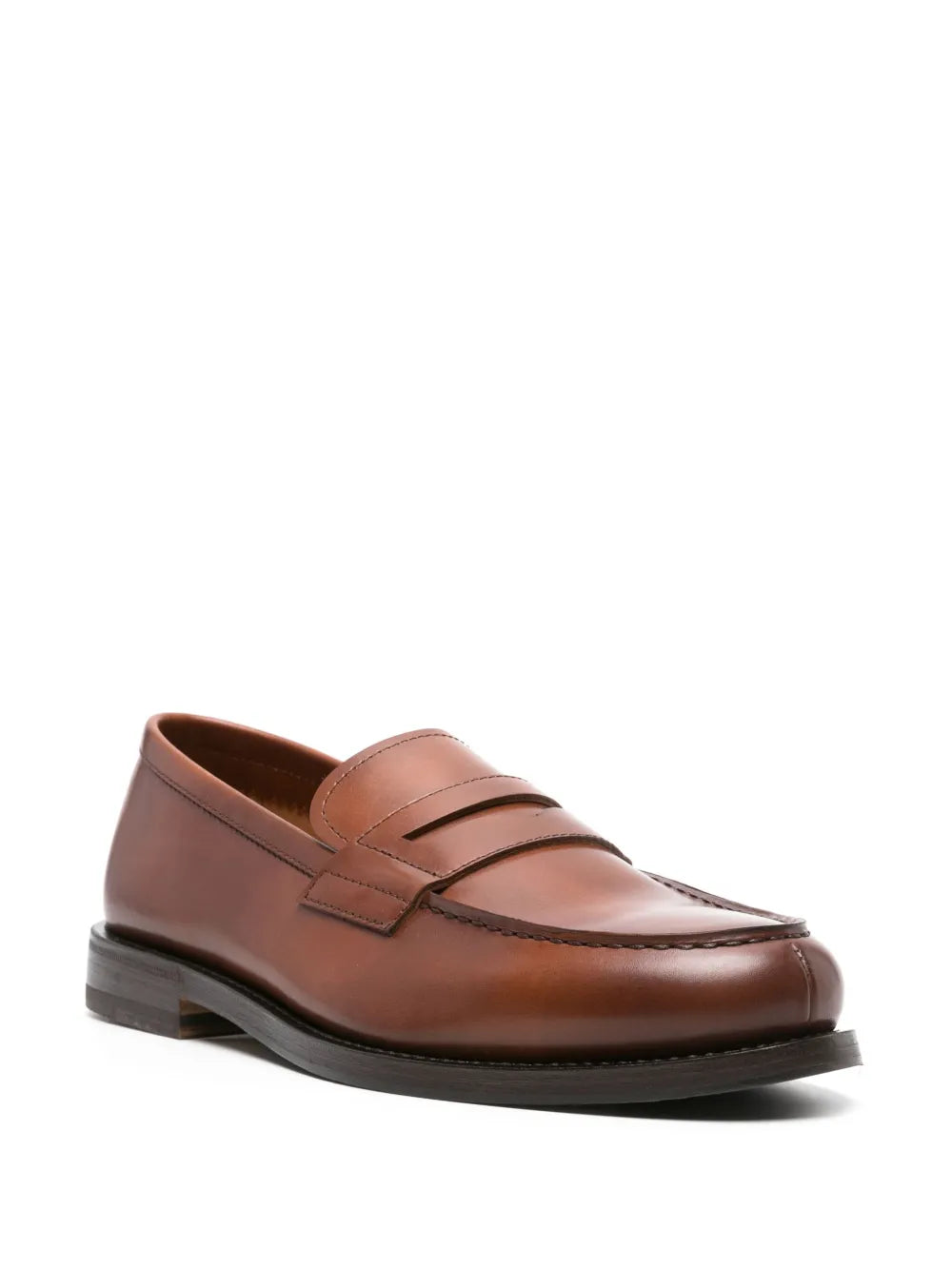 Henderson Baracco penny-slot leather loafers