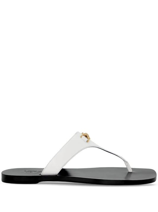 Versace Medusa '95 leather flip flops
