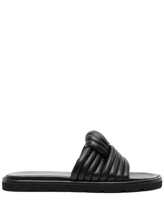 Gianvito Rossi Ottavia leather slides