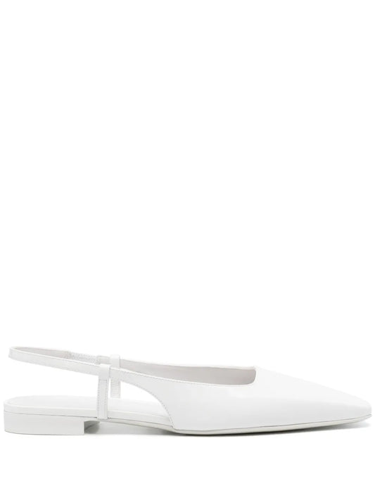 3juin Lian patent-leather ballerina shoes