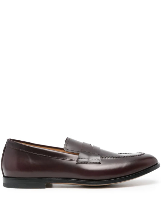 Premiata almond leather loafers