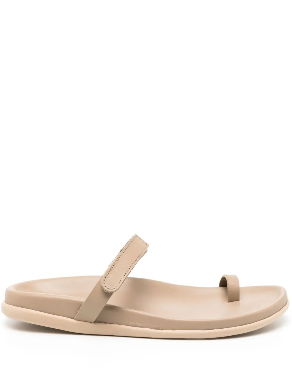Ancient Greek Sandals leather ring flip flops