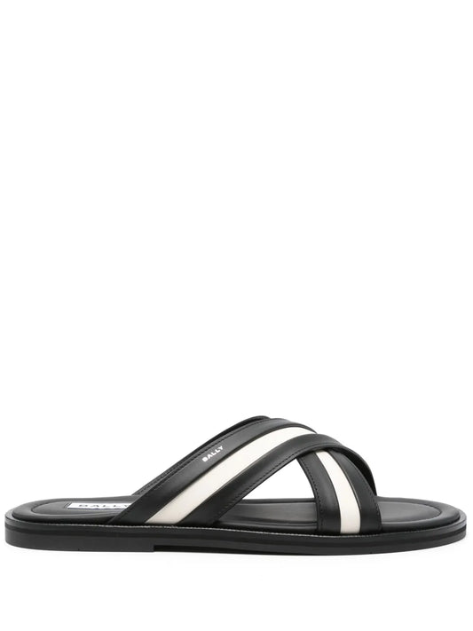 Bally Glide leather sandal 