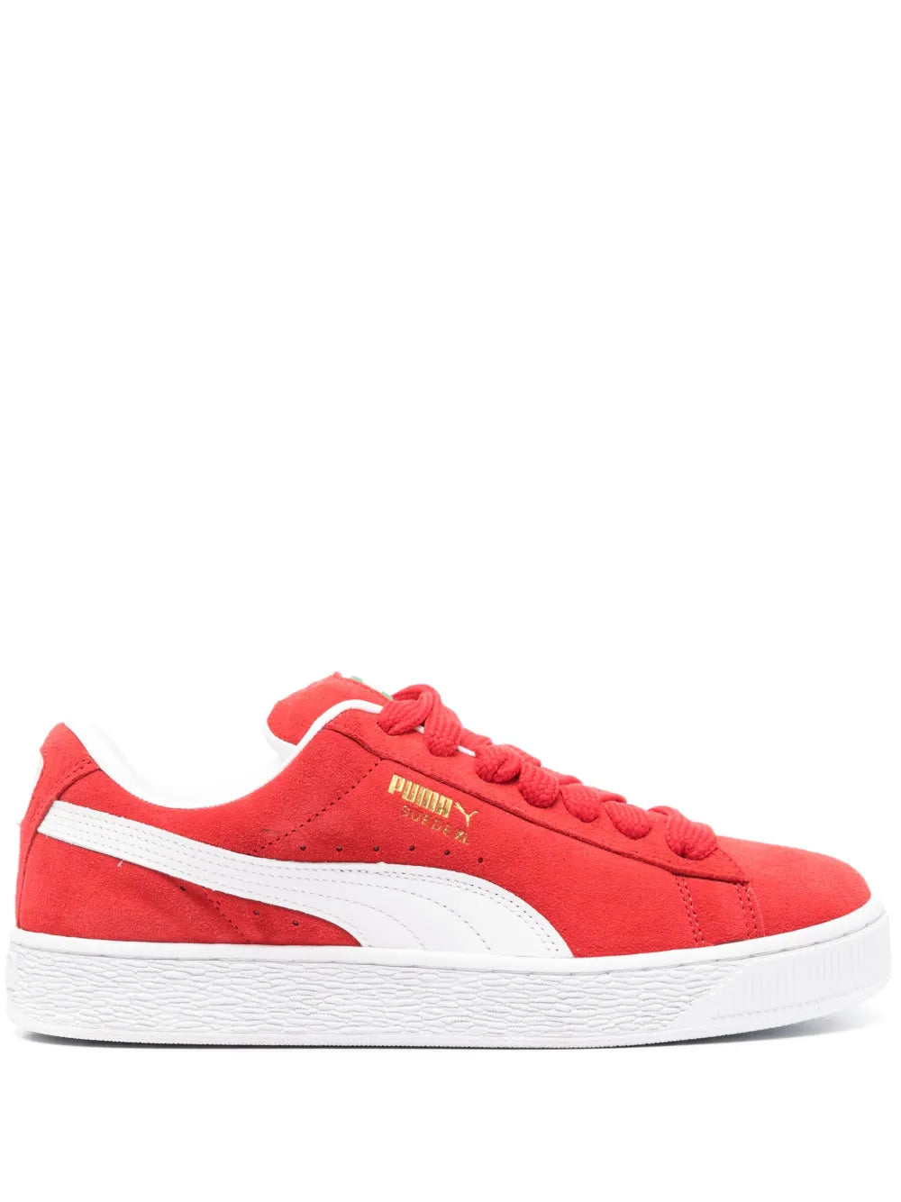 PUMA Suede XL logo-print sneakers