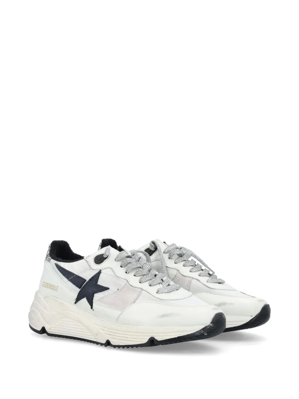 Golden Goose Running Sole panelled sneakers