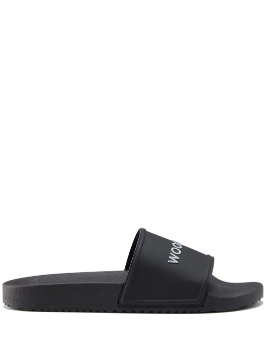 Woolrich logo-embossed flip flops