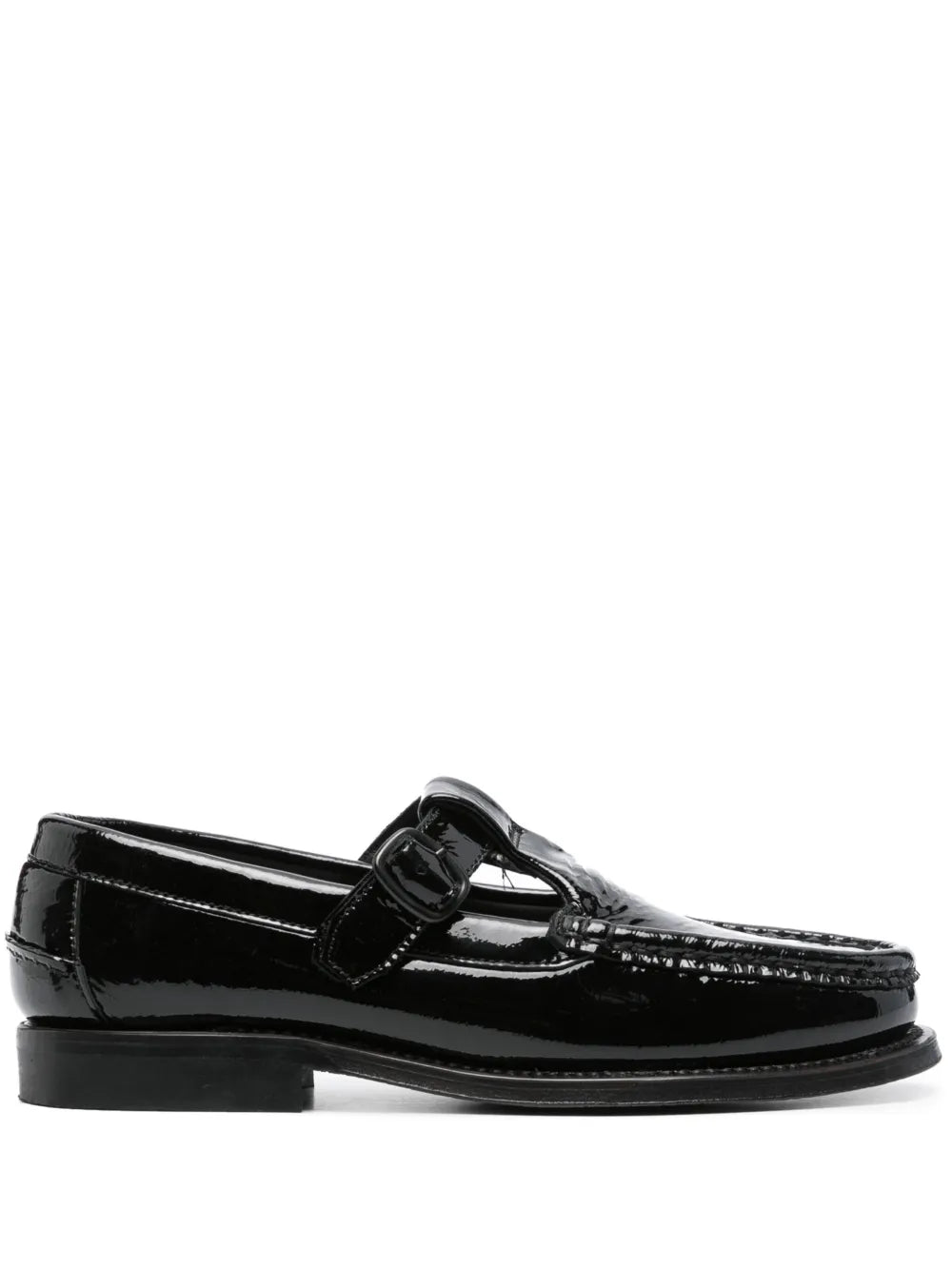 Hereu Alber crinkled leather loafers