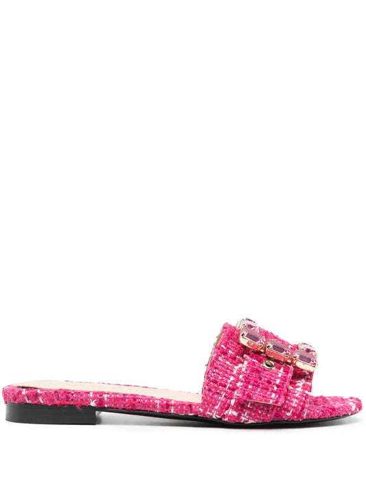 Roberto Festa Fade twill slides