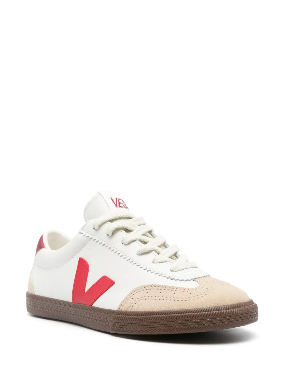 VEJA Volley panelled leather sneakers