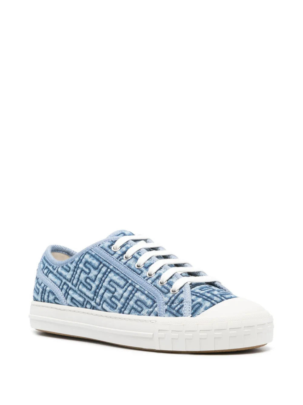 FENDI Domino denim sneakers