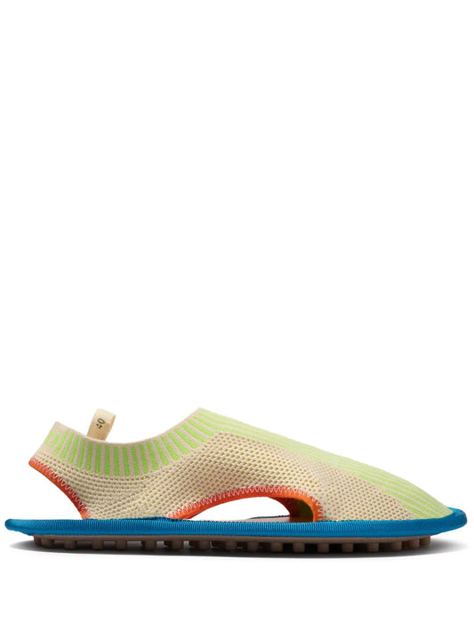 Sunnei elastic knit flat shoes