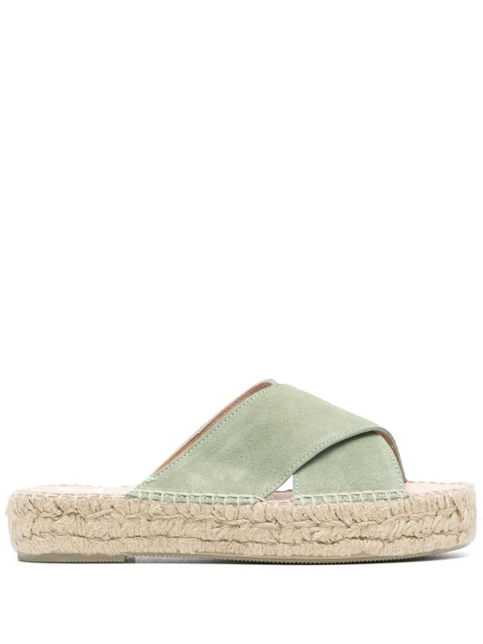 Manebi Hamptons suede espadrilles