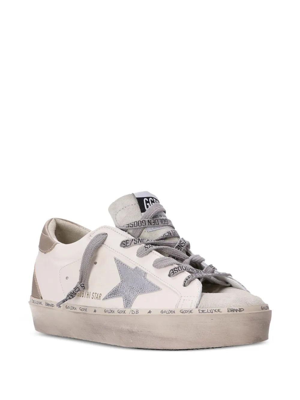 Golden Goose Hi Star leather sneakers