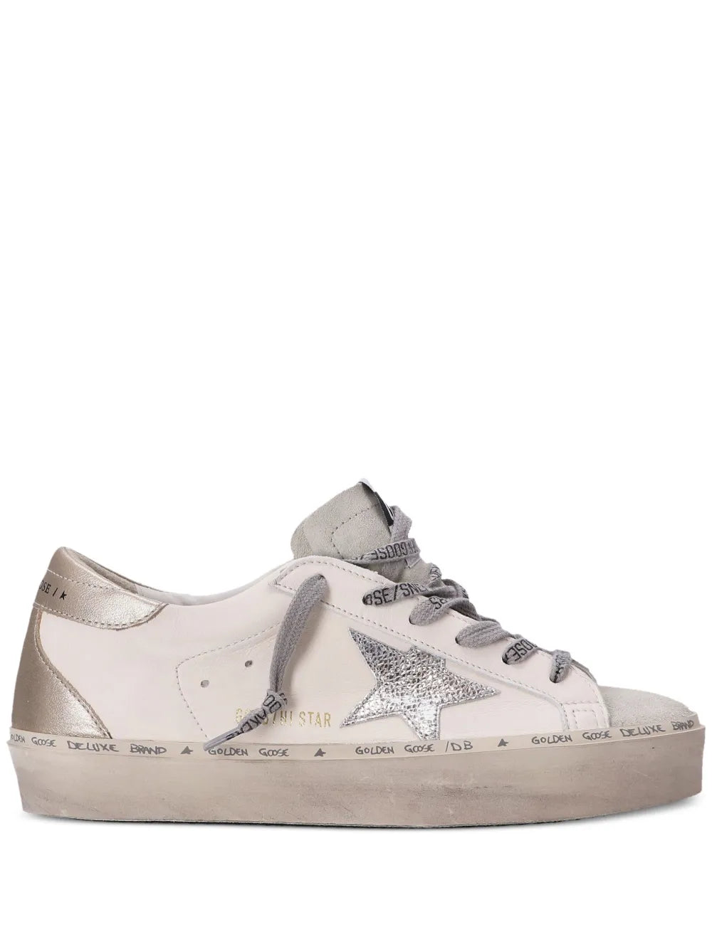 Golden Goose Hi Star leather sneakers