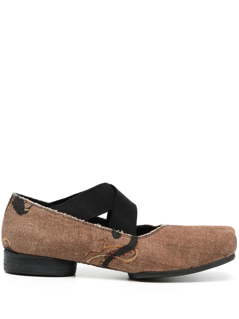 Uma Wang printed ballerina shoes