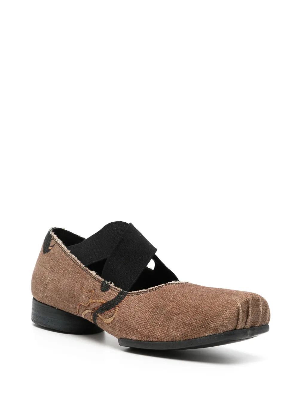 Uma Wang printed ballerina shoes