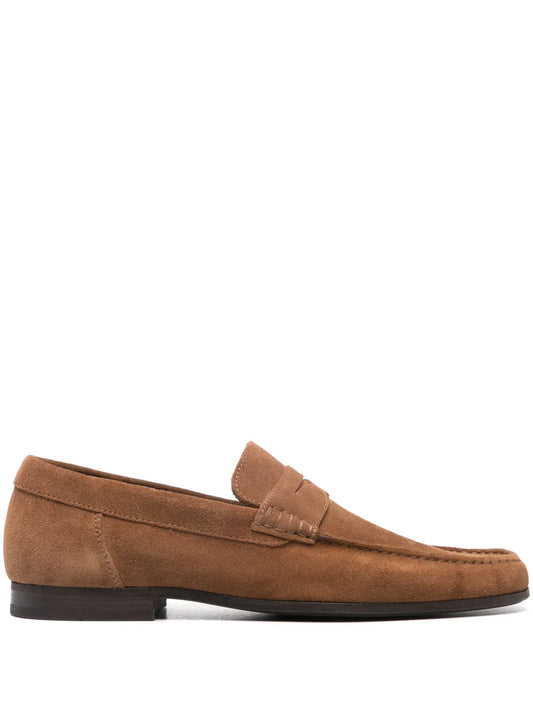 Moorer Casetti suede loafers