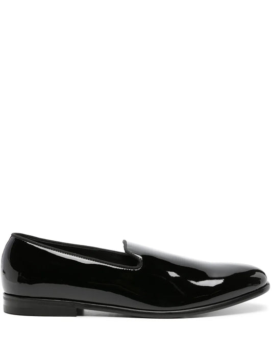 Doucal's patent leather loafers