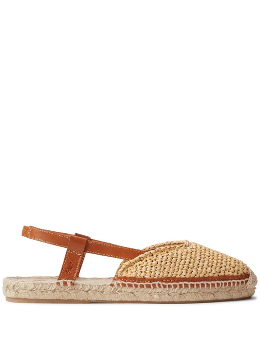 Polo Ralph Lauren raffia slingback espadrilles