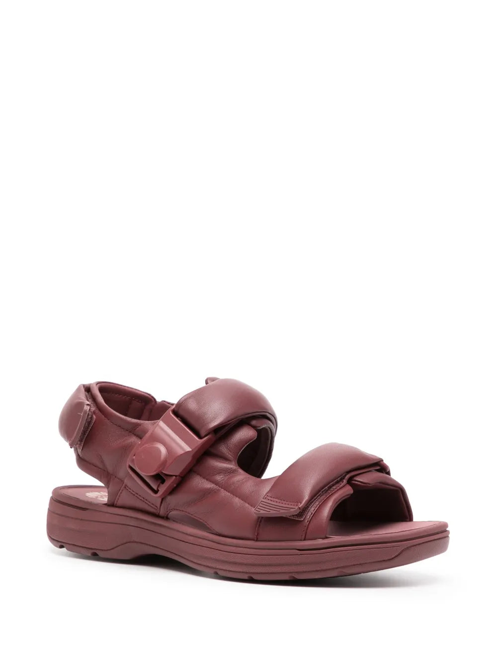 Martine Rose padded-design leather sandals