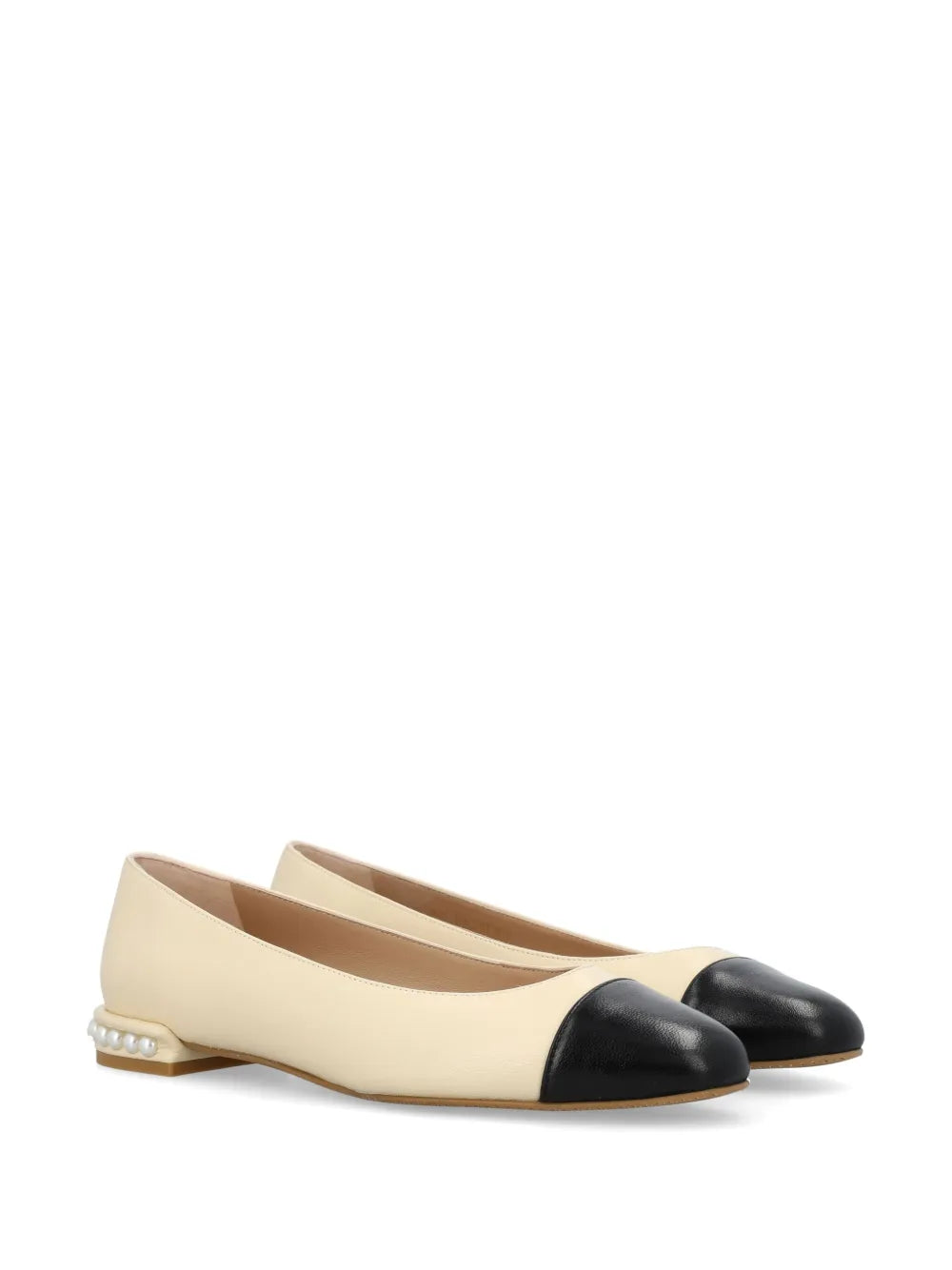 Stuart Weitzman Pearl leather ballerina shoes