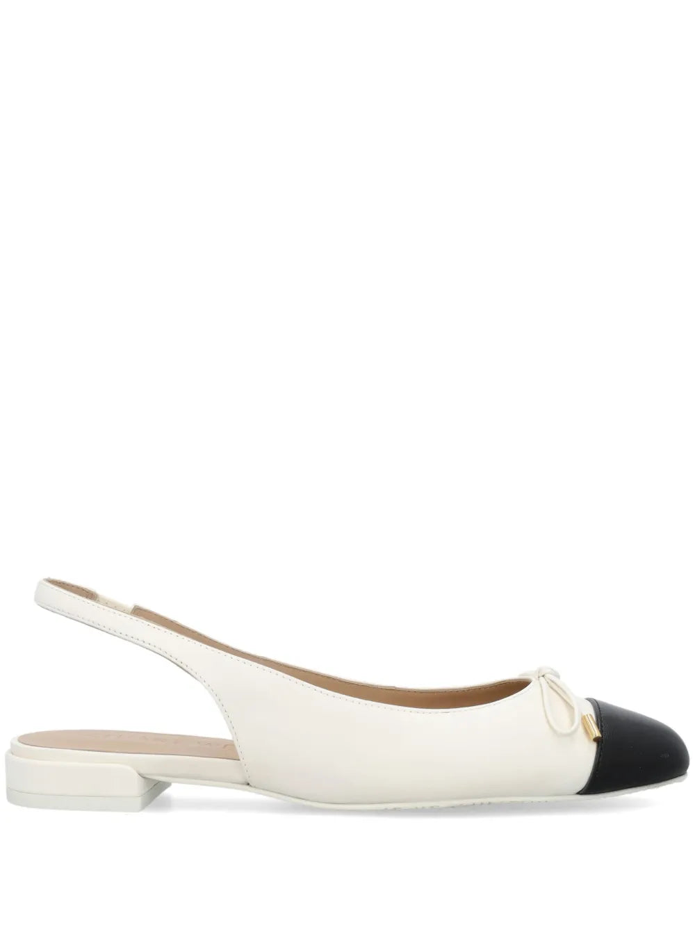 Stuart Weitzman Sleek Bow ballerina shoes