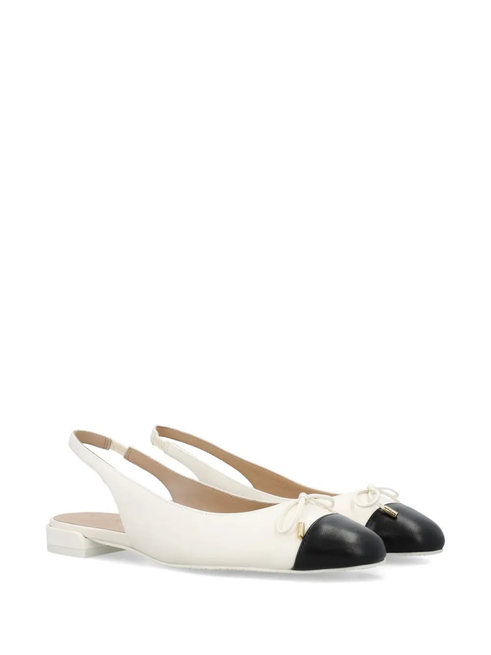 Stuart Weitzman Sleek Bow ballerina shoes