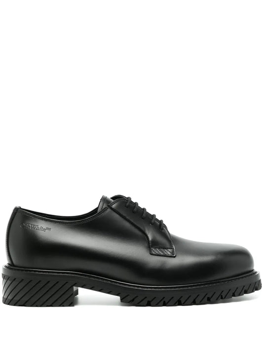 Off-White Military leather Derby shoes