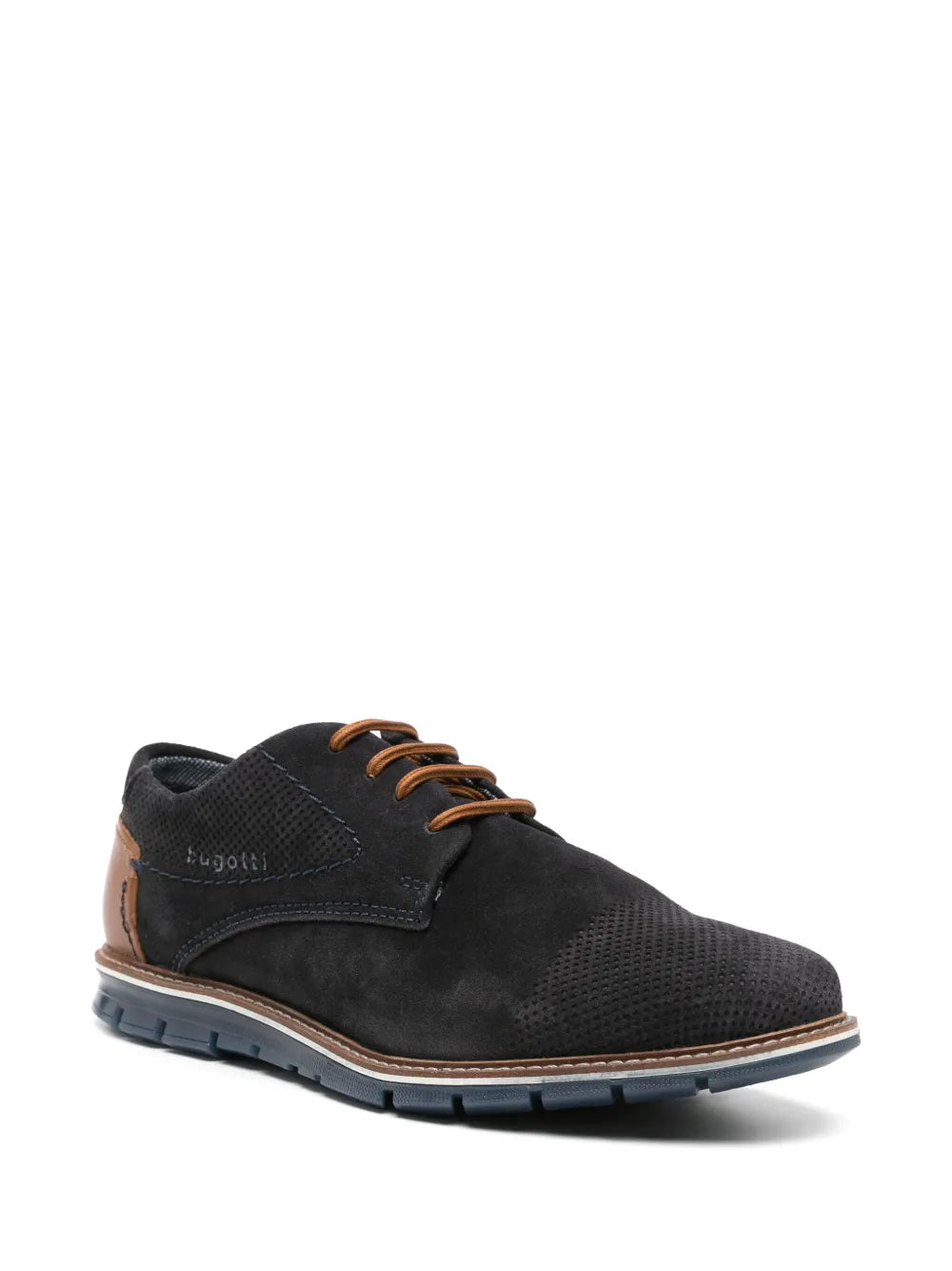 Bugatti Simone panelled boat shoes