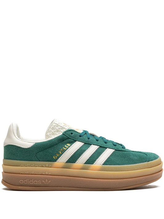 adidas Gazelle Bold "Green / White / Gold" sneakers