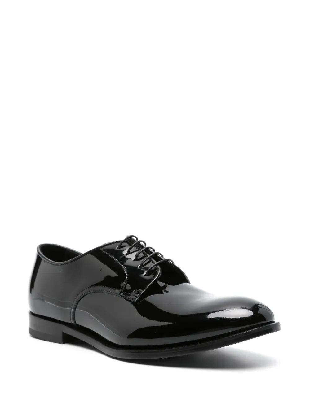 Doucal's patent-leather derby shoes