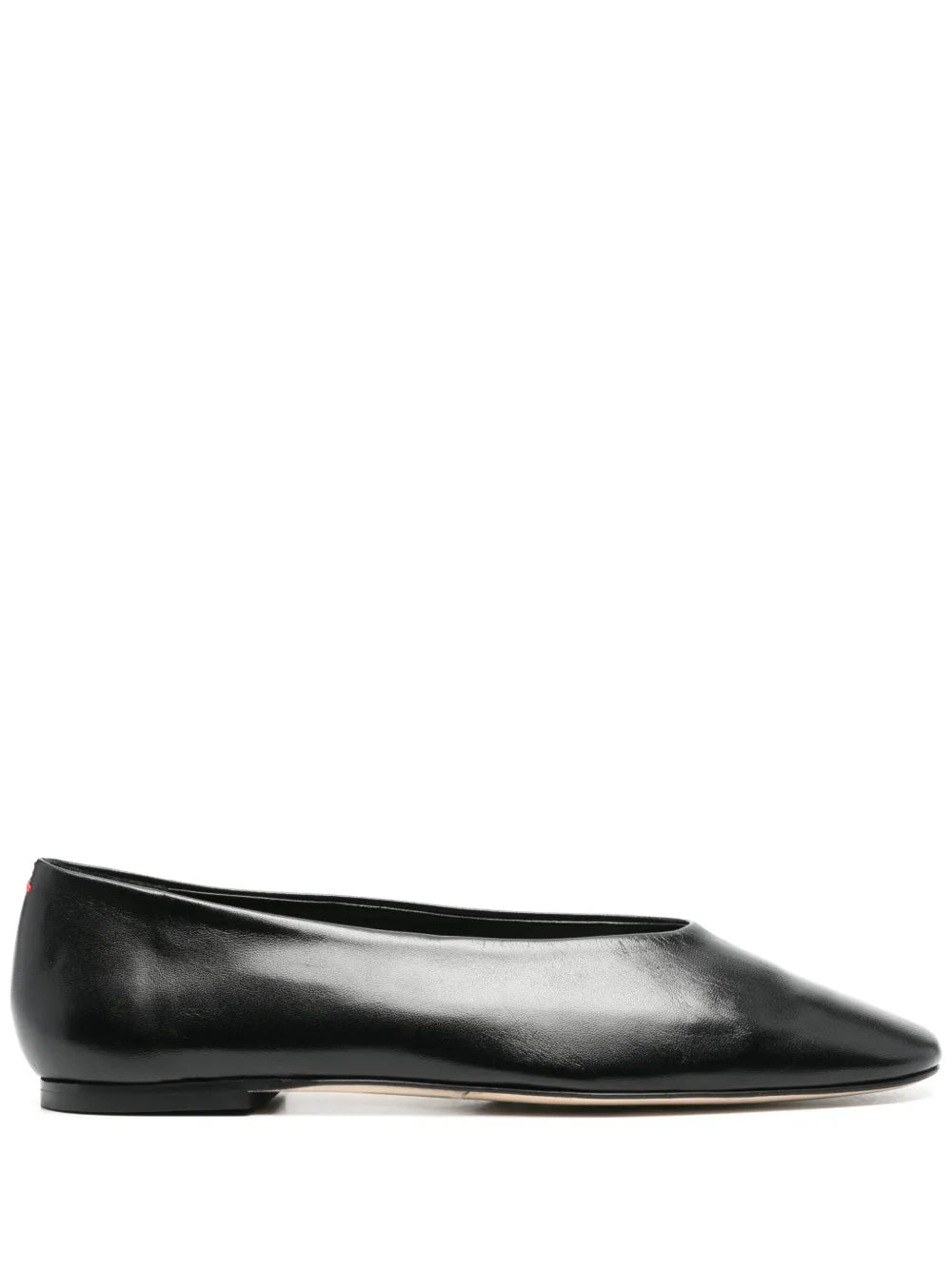 Aeyde Kirsten leather ballerina shoes