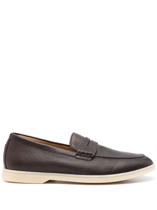 Henderson Baracco slip-on leather loafers
