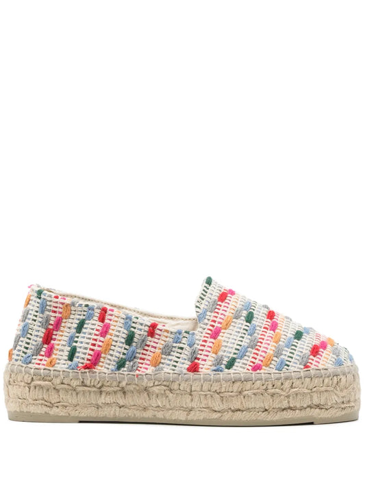 Manebi textured geometric espadrilles