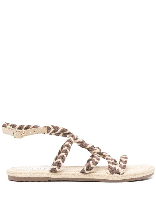 Manebi braided-straps espadrilles