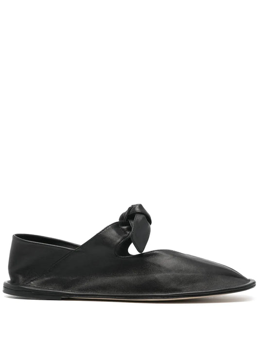 Hereu Llasada leather ballerinas