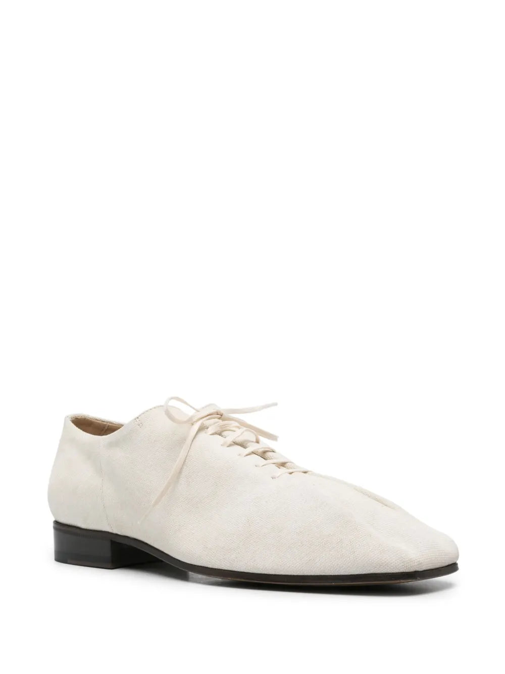 LEMAIRE squared canvas derby shoes