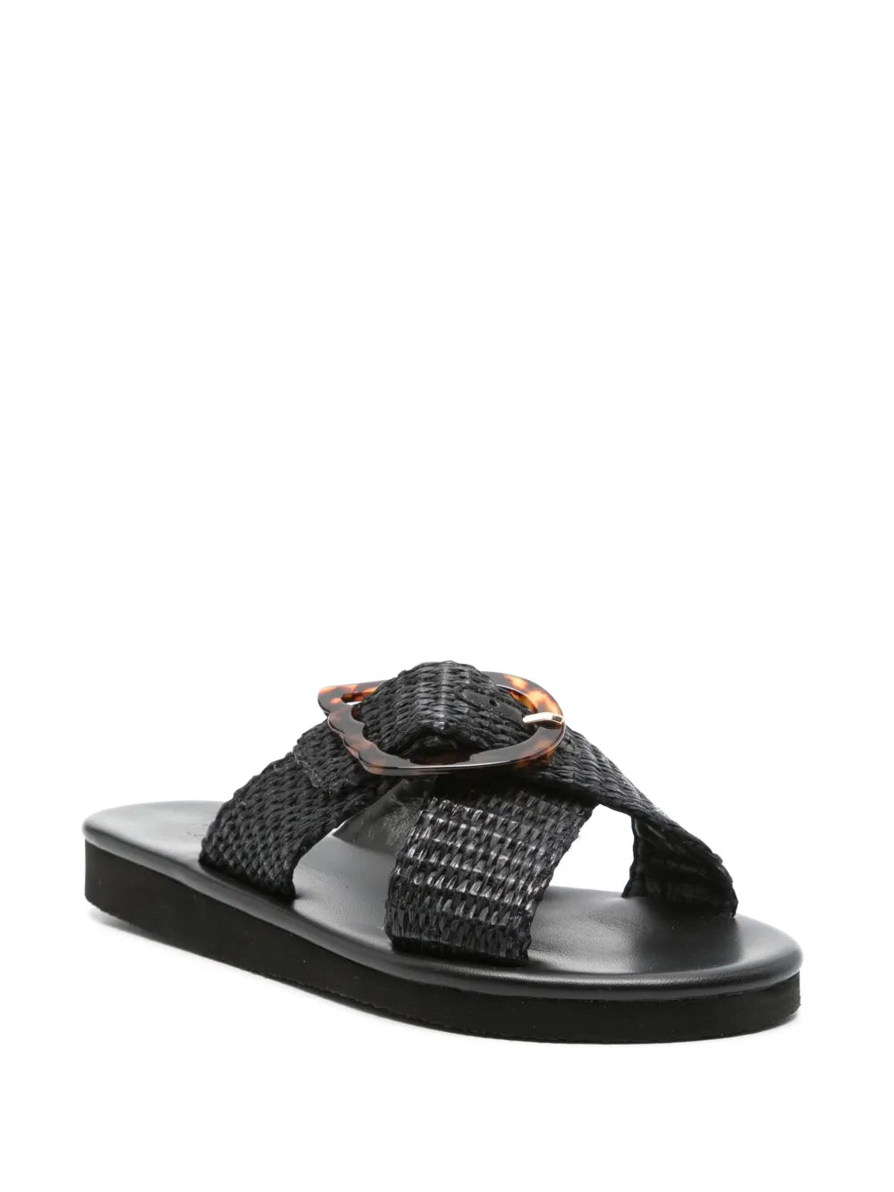 Ancient Greek Sandals Thais straw slides