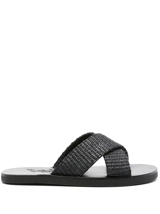 Ancient Greek Sandals Bios straw slides