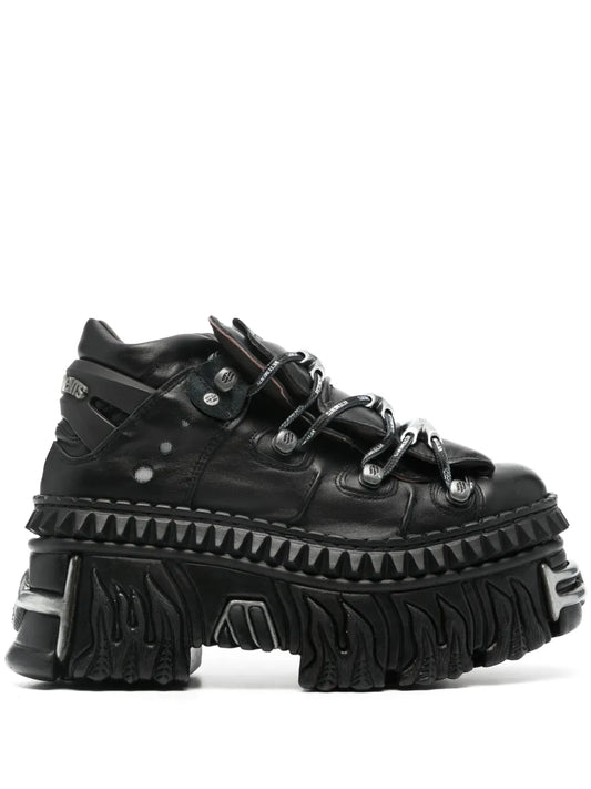 VETEMENTS x New Rock leather sneakers